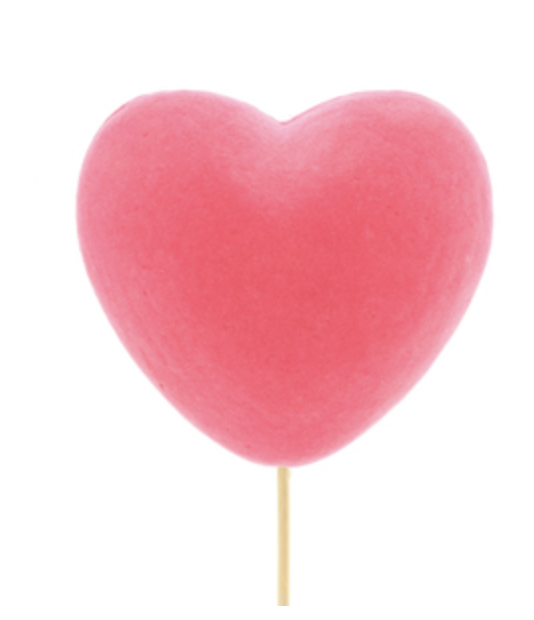 Velvet Hart Roze (12cm)