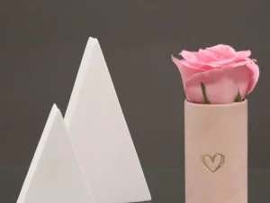 roze hart