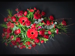 Drip of red